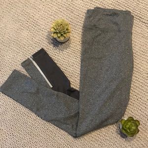 Jockey SIZE M gray workout leggings